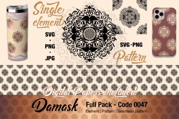 Floral Damask 0047 Graphics & Illustrations Reviewed