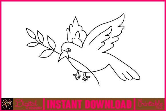 Floral Line Art Flower SVG Elements 75