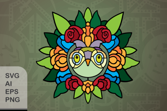 Funny Floral Bird C