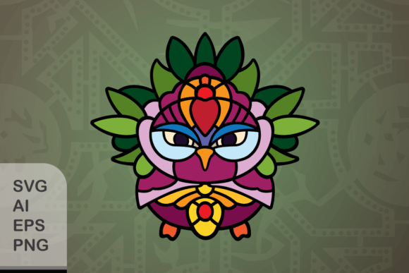 Funny Floral Bird S