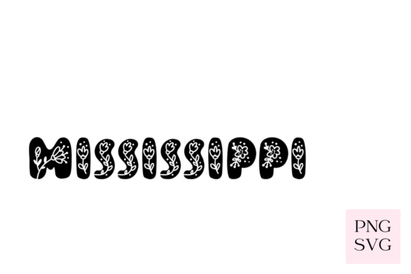 Mississippi Floral PNG SVG Review