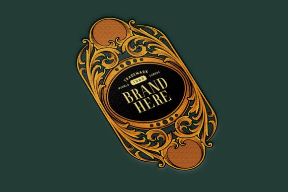 Review: Beautiful Floral Engraved Symmetrical Graphics Illustration